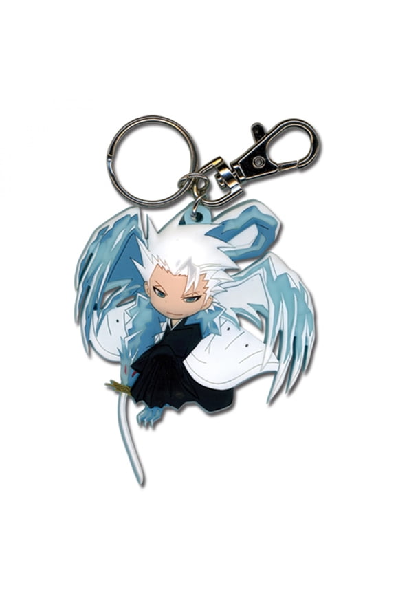 Hitsugaya Toshiro Chibi Bankai Daiguren Hyrinmaru PVC Keychain