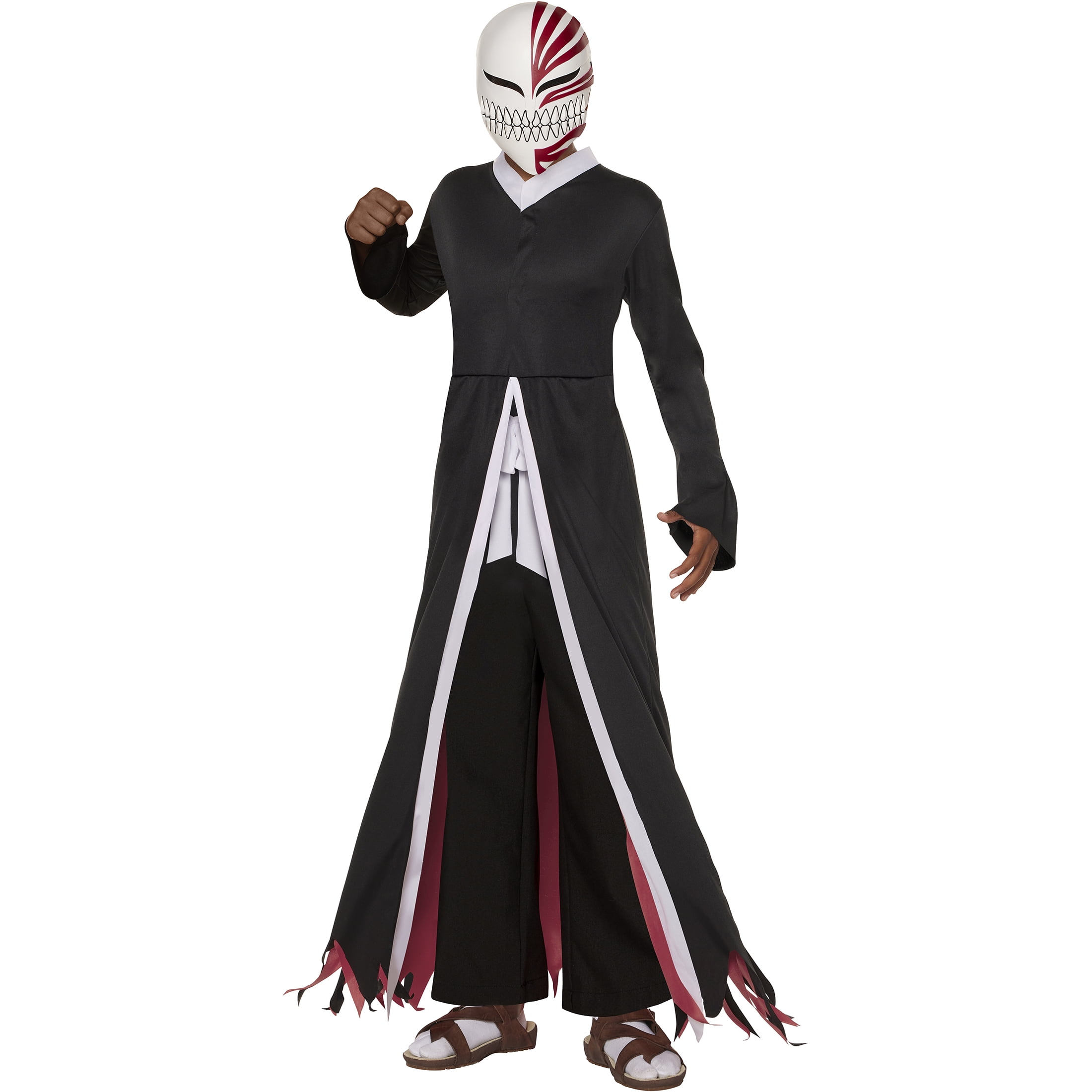 Bleach Ichigo 3pc Halloween Costume for Children, Boy's Size L (10/12), by Inspirit Designs