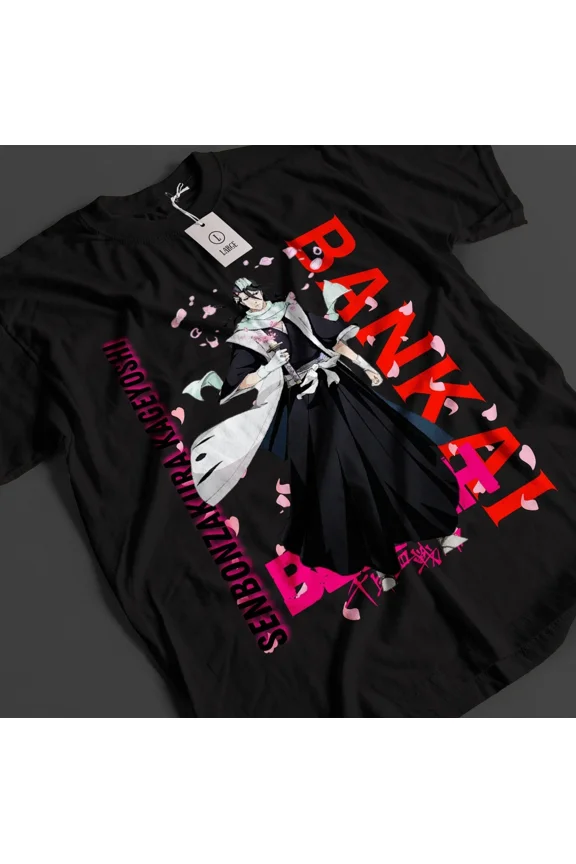 Bleach Ichigo Bankai Black T-Shirt