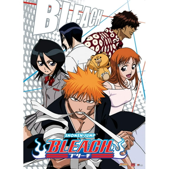 Bleach Ichigo Group Wall Scroll