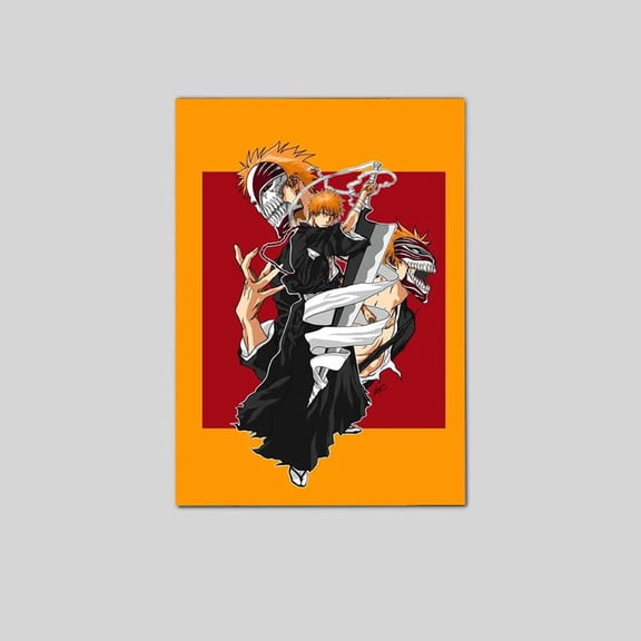 Bleach: Ichigo Kurosaki Hollow Mask Stylized Art Poster Size 24''x36'' Googate
