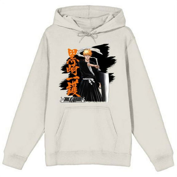Bleach Ichigo Kurosaki Men's Sand Sweatshirt-Large