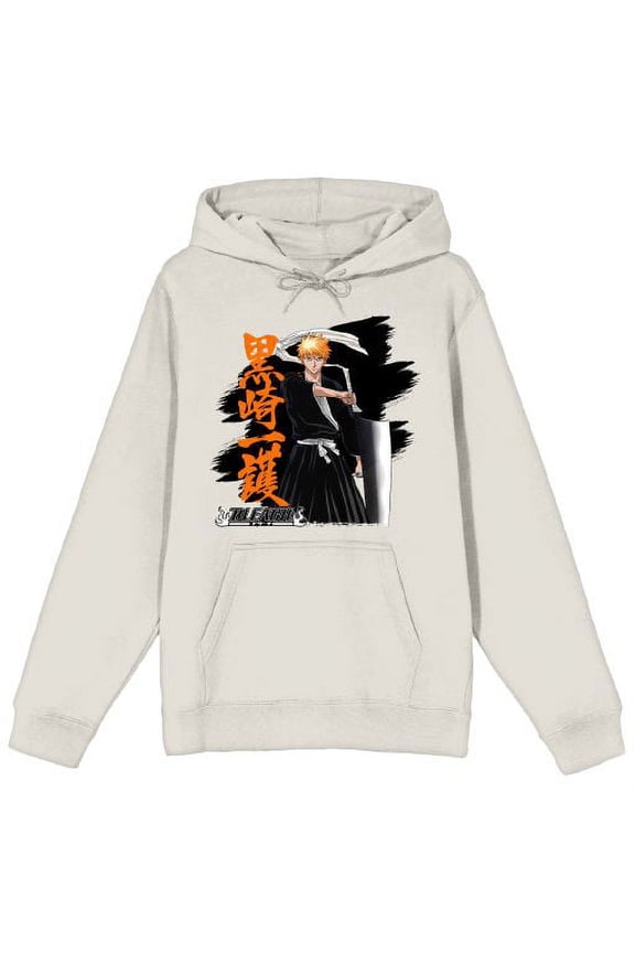 Bleach Ichigo Kurosaki Men's Sand Sweatshirt-Medium