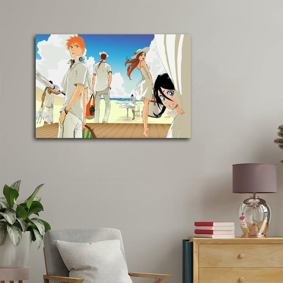 Bleach Ichigo Kurosaki poster Wall Art Decor 8x12 UNFRAMED