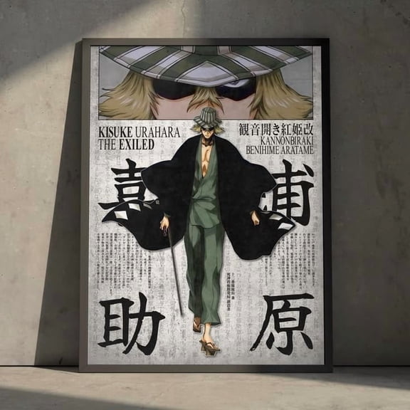 Bleach Kisuke Urahara Anime Manga Poster size 24''x36'' GooGate