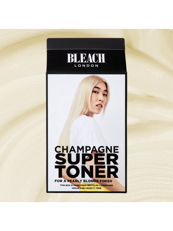 Champagne Super Toner Box Kit, Semi-Permanent Hair Dye for Bleached Hair