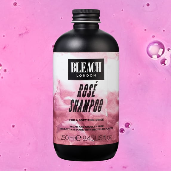Bleach London Rose Color-Toning & Nourishing Shampoo, 8.45 oz