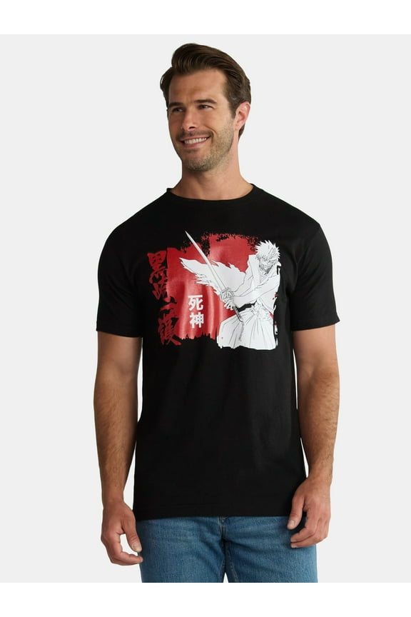 Bleach Men's Graphic Tee with Short Sleeves, Sizes M-XL