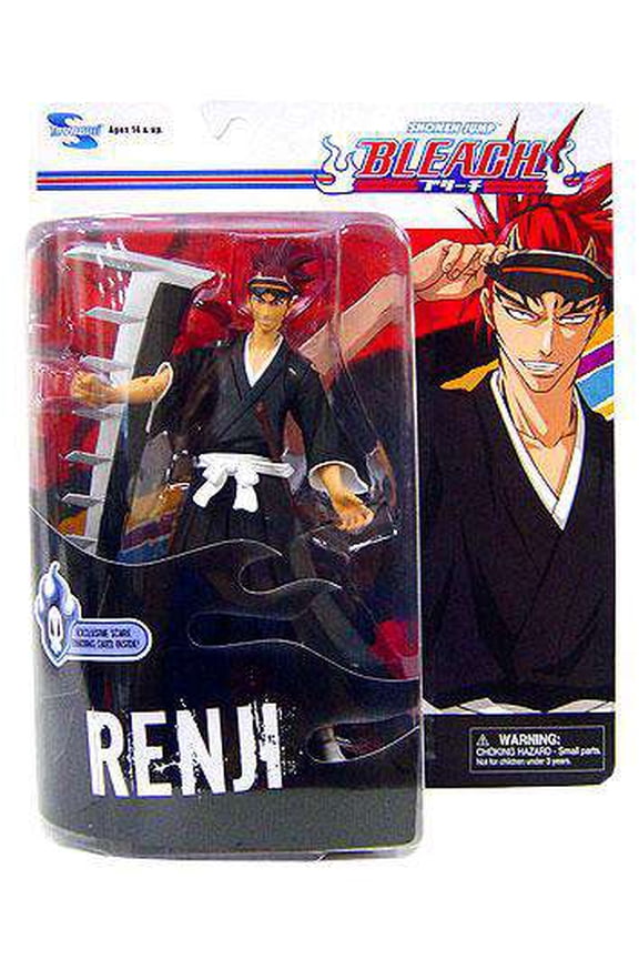 Bleach Series 3 Renji Abarai Action Figure (With Zabimaru)