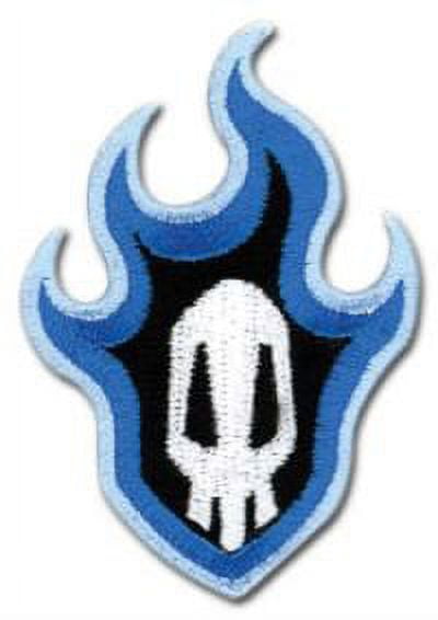 Bleach Skull Blue Flame Symbol Anime Patch GE-7188 - Walmart.com