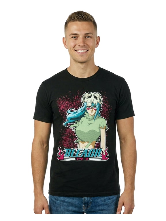 Bleach T-Shirt Men's Nel Graphic Design Short Sleeve Tee