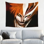 Bleach Tapestry Anime Poster Large Background Wall Art Bedroom Wall Decor For Birthday Party 60x40in