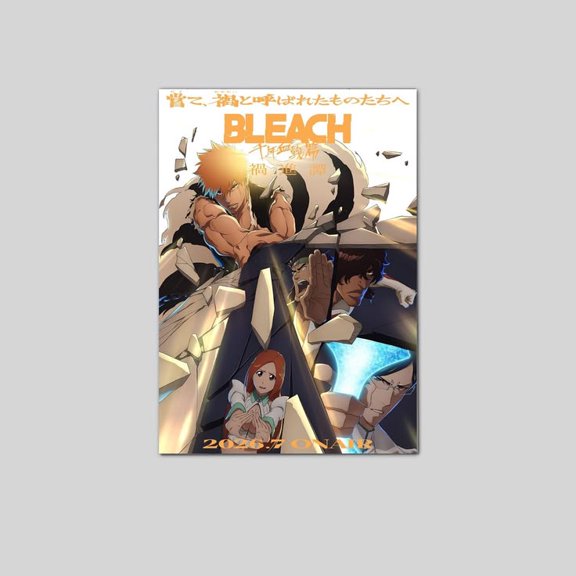 Bleach: Thousand-Year Blood War Part 4 July 2026 Poster Size 24''x36'' Goldengate