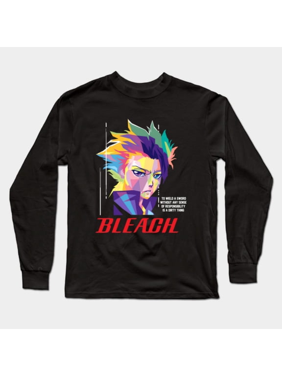 Bleach Toshiro Hitsugaya Sweatshirt, Cozy Anime Manga Sweatshirt Sizes S-5Xl GooGate