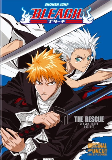Bleach Uncut: Box Set 3 Rpkg (DVD New Box Art) [DVD] - Walmart.com