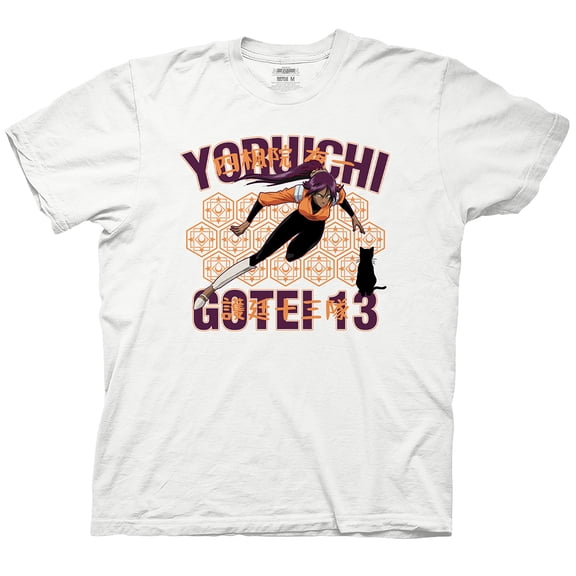 Bleach Yoruichi Clan Symbol Pattern Anime Adult T-Shirt L