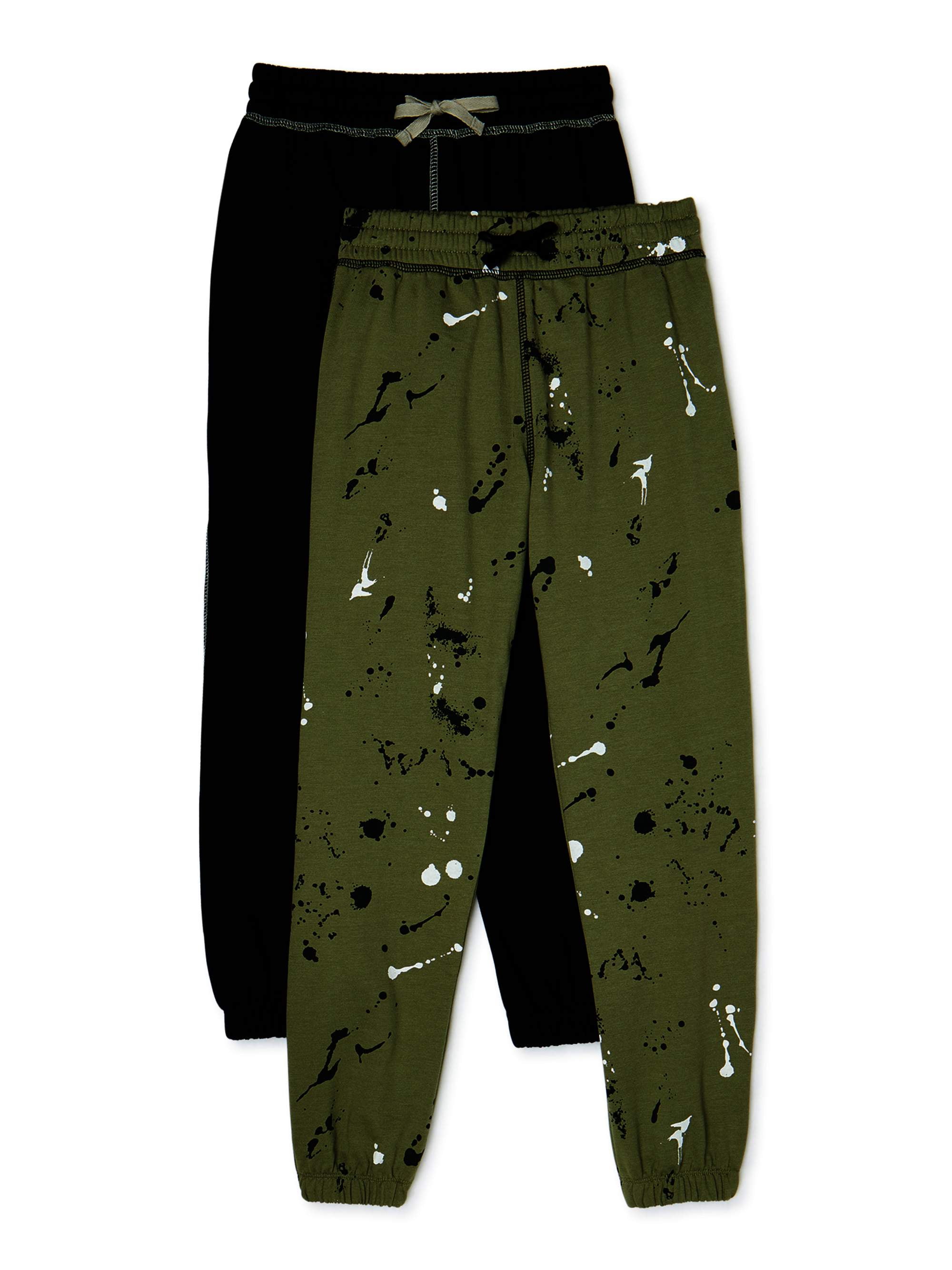 Bleached Brand Boys Jogger Pants, 2Pack, Sizes 418