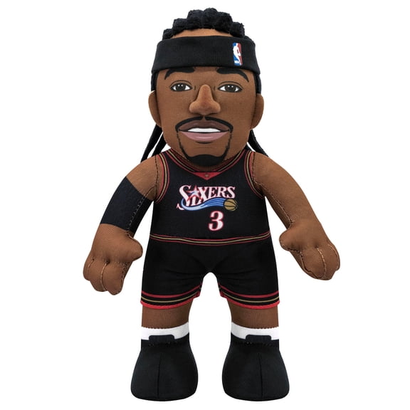 Bleacher Creatures Philadelphia 76ers Allen Iverson 10" Plush Figure (Gen2)