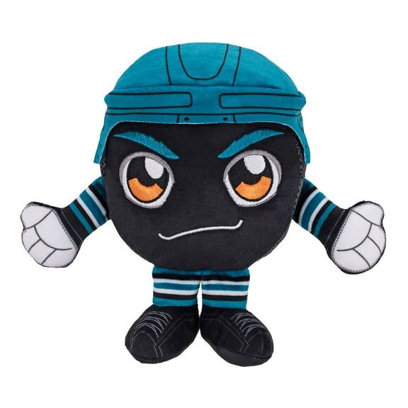 Bleacher Creatures San Jose Sharks Hockey Puck 8" Kuricha Sitting Plush