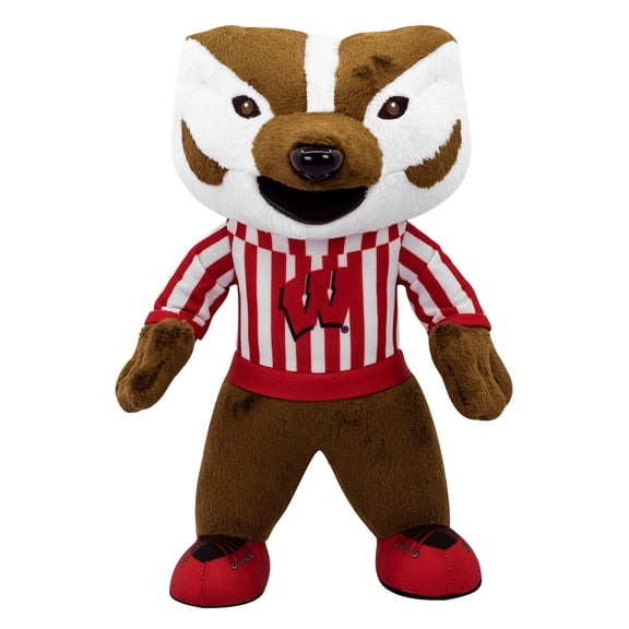Bleacher Creatures University of Wisconsin Bucky Badger 10" Mascot Plush Figure