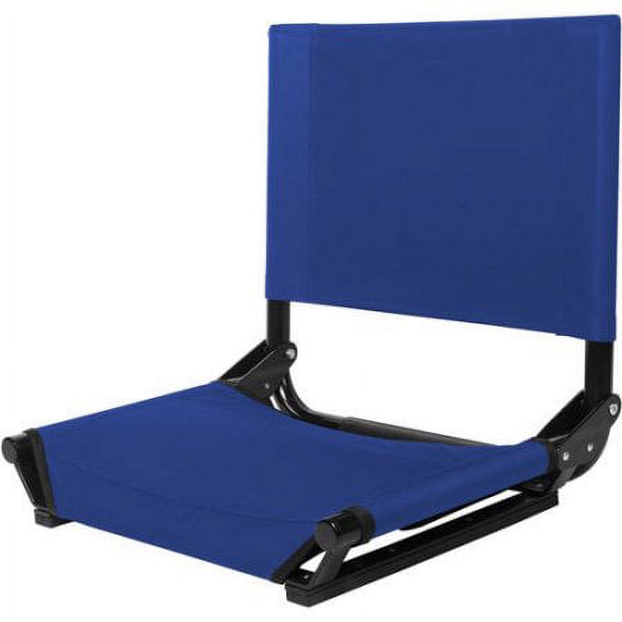 Bleacher Seats With Backs And Cushion，Folding Portable Stadium Bleacher Cushion Chair Durable Padded Seat With Back - image 1 of 7