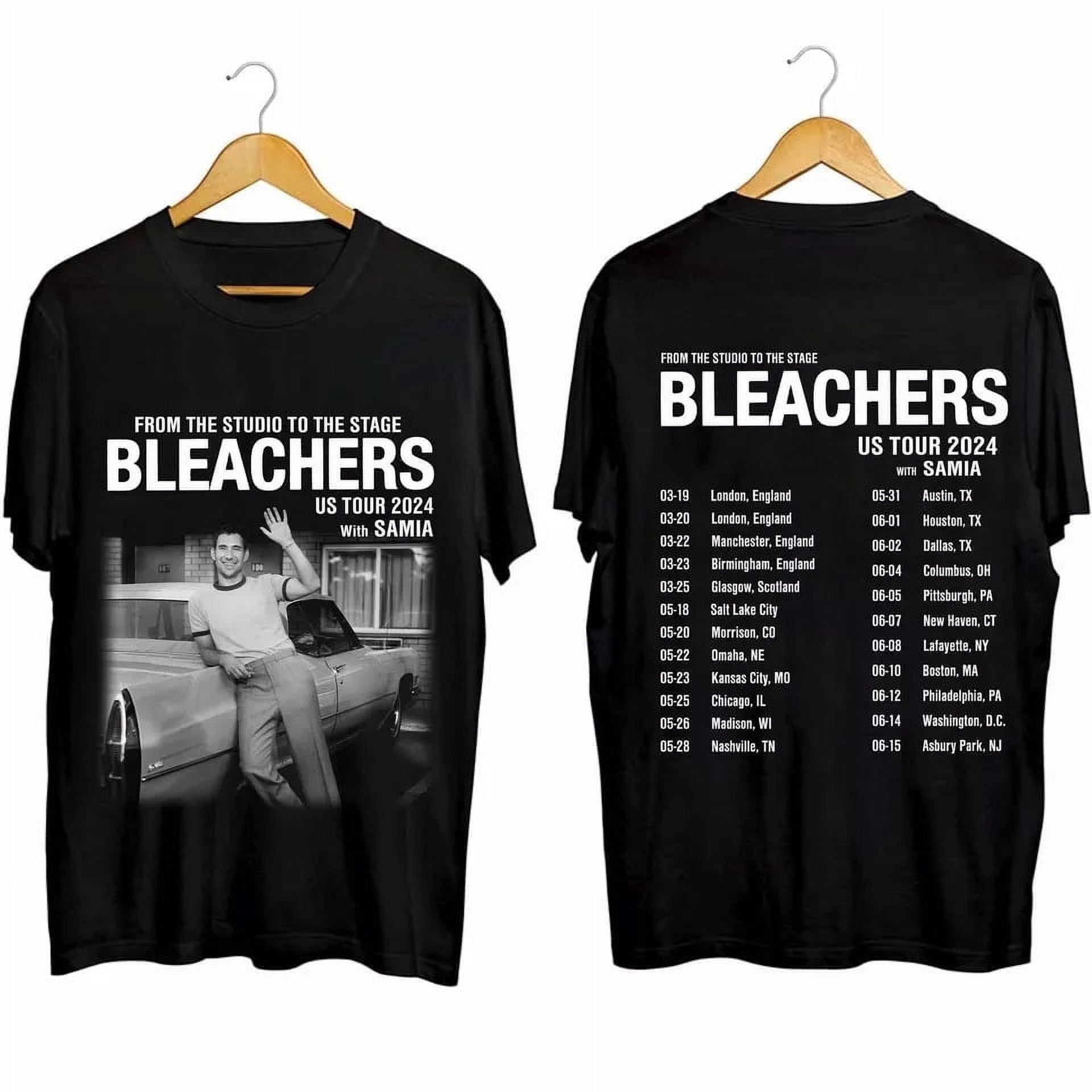 Bleachers US 2024 World Band Concert Tour TShirt Shipping From US