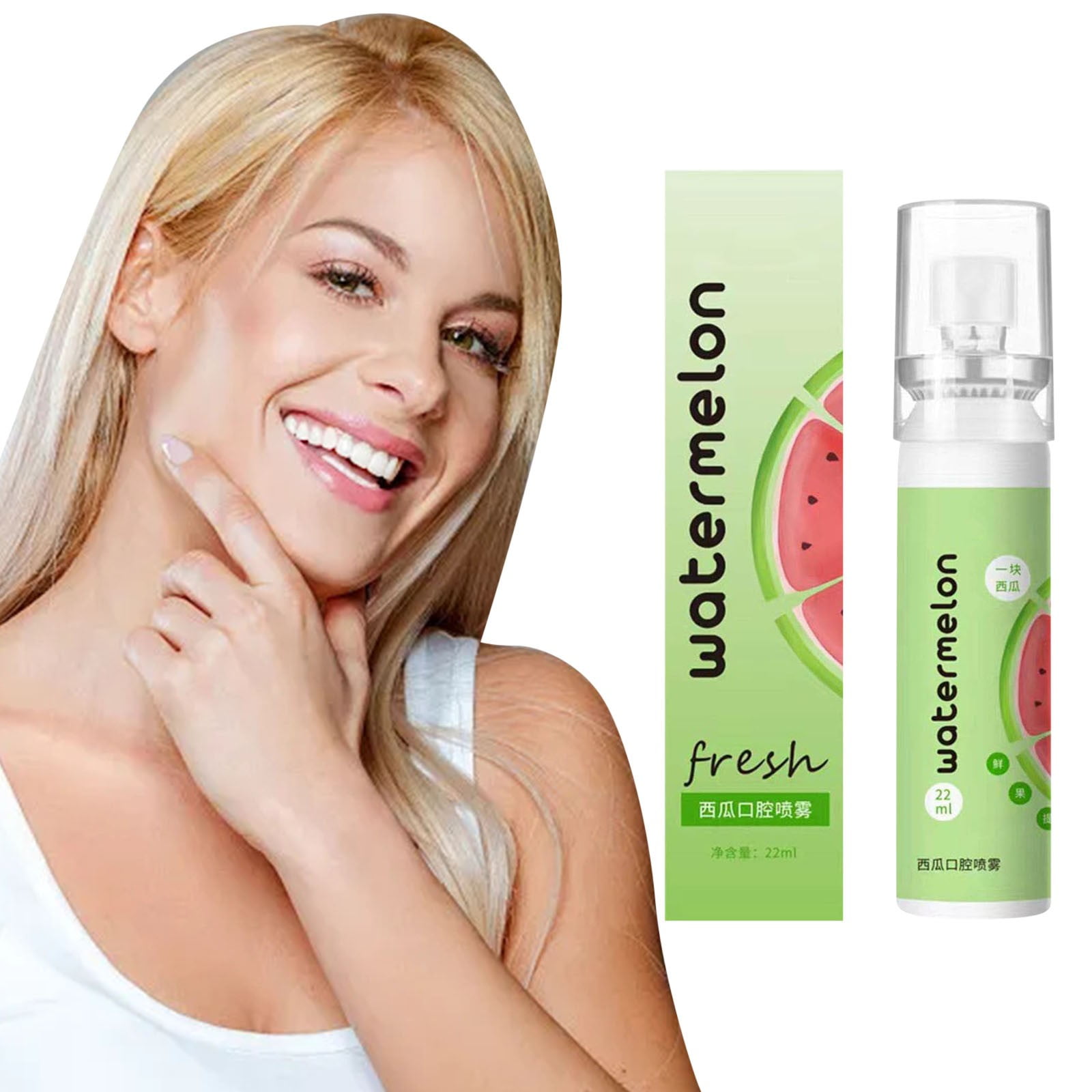 Bleaching Teeth Bleeding Gums Rinse Mouth Spray With Fruit Flavour