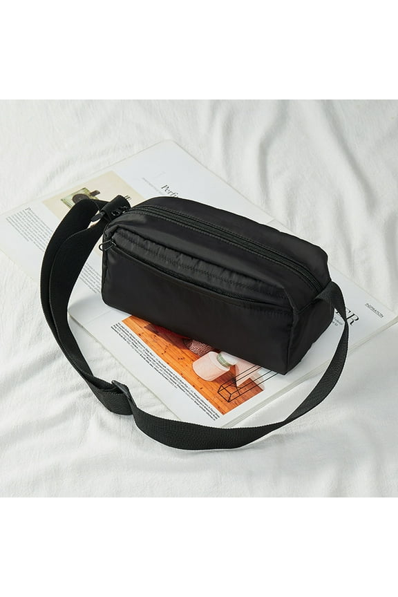 Ms. Fashion Casual Small Shoulder Backpack Travel Out Lightweight And Easy To Carry Shoulder Bag Black Decorative