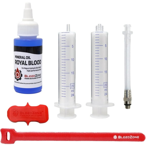 Bleed Kit for Magura Hydraulic Brakes with 60ml Mineral Oil