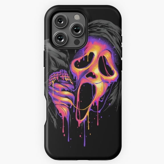 Bleeding Ghostface Horror Case for iPhone 17 16 15 14 13 12 11 Pro Max