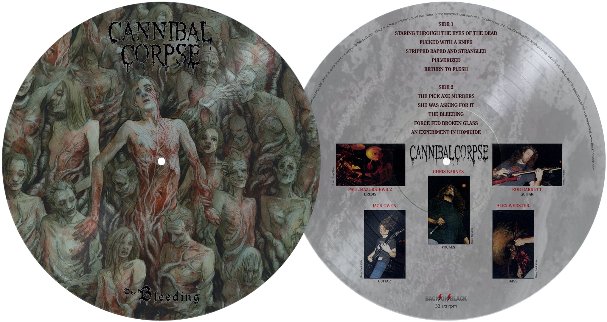 Cannibal Corpse - Bleeding - Picture Disc - Music & Performance - Vinyl