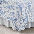thumbnail image 1 of Bleighton Blue King Bed Skirt, 1 of 3