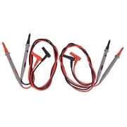 Bleiou 2 Pairs Multimeter Test Leads, Digital Multimeter Probe Tester Lead Wire Pen Cable 1000V 20A