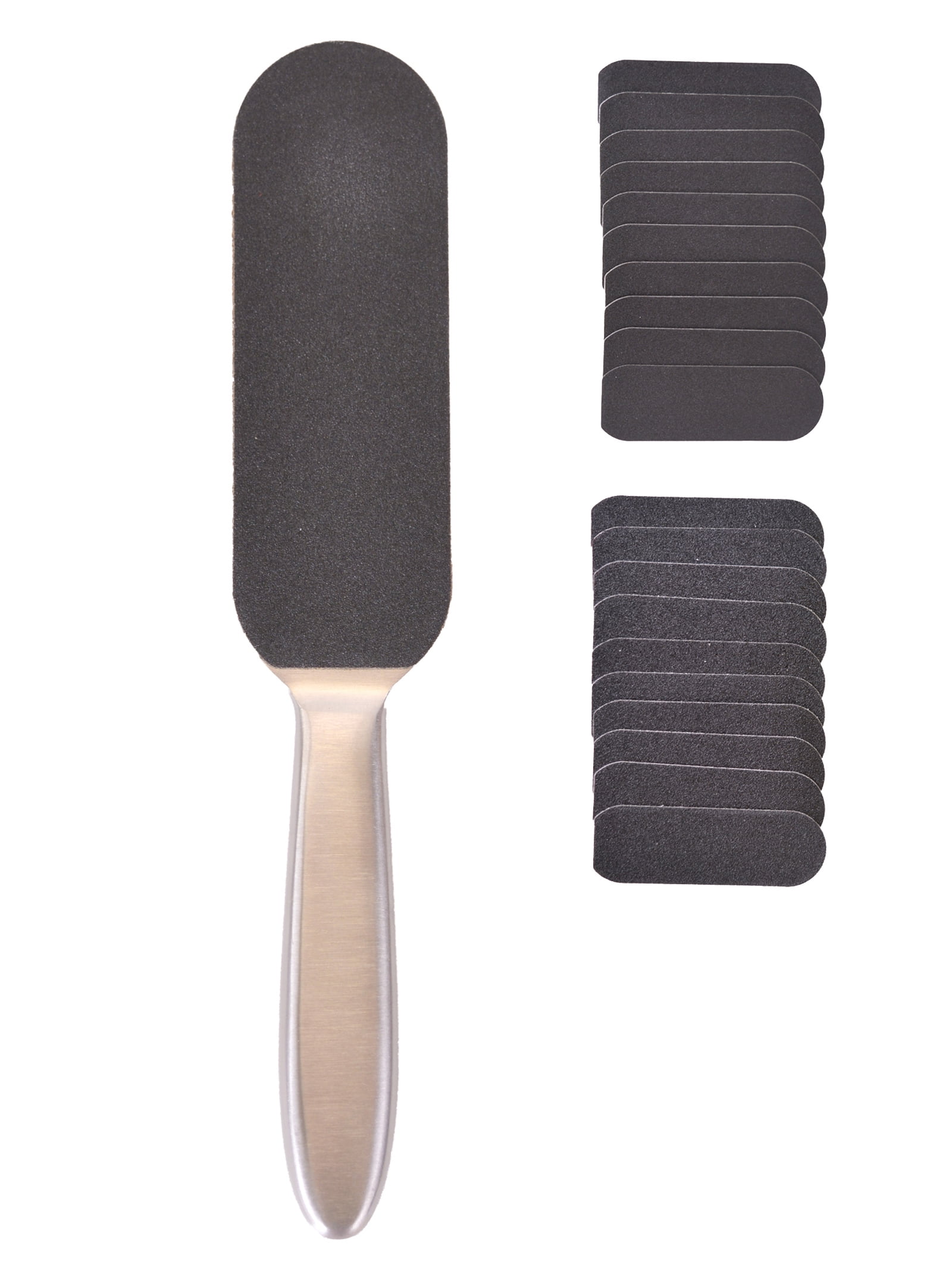 Bleiou Pedicure Foot File, Stainless Steel Scrubber Callus Dead Skin