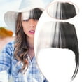 thumbnail image 1 of Blekii 100% Human Hair Lady Bangs - Clip-In Extensions, Suitable for All-Year Use, 1 of 6
