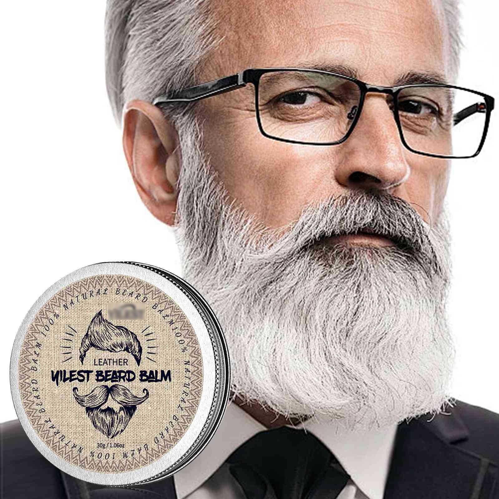 Blekii Beard Balm Facial Balm Leave in Conditioner Is Made from Natural