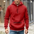 thumbnail image 1 of Blekii Boys Solid Color Hoodie Winter, Boys Solid Color Pullover Hoodie, Long Sleeve Sweatshirt for Kids Toddler, Casual Outerwear for Fall Winter Play School Kids Long Sleeve Casual Top School, 1 of 6