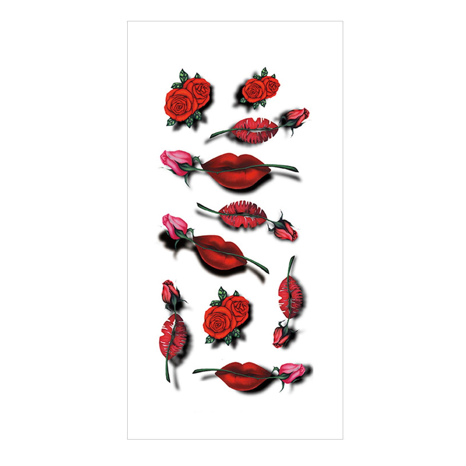 Blekii Clearance Butterfly Temporary Tattoo 3D Stickers Tattoo