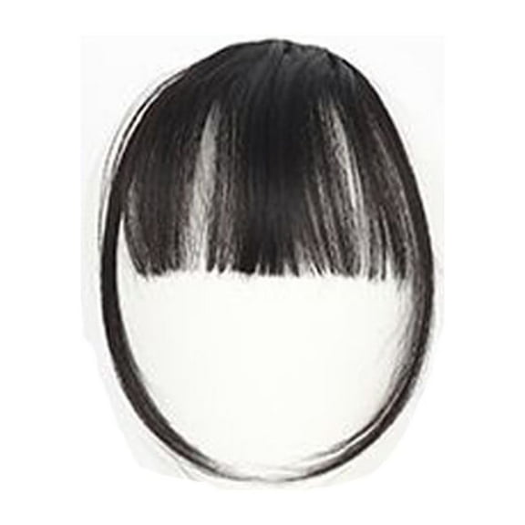 Blekii Girls' Thin Clip-In Fringe Extensions 1PCS- Front Hairpiece, Easy Clip-On for Natural-Looking Bangs