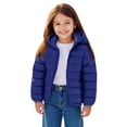 thumbnail image 1 of Blekii Kids Lightweight Hooded Puffer Coat, Kids Lightweight Hooded Puffer Coat, down Like Padding Winter Jacket for Boys Girls 4-14 Years, Windproof Outerwear down Like Winter Jacket Winter, 1 of 9