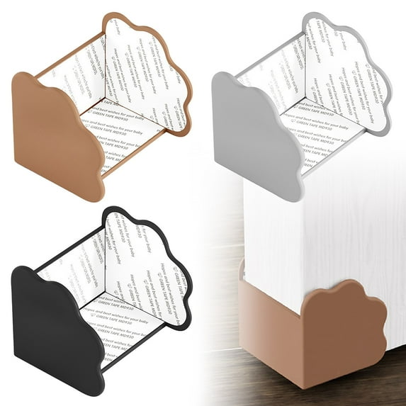 Blekii Slim Silicone Door Corner Guards – High-Toughness Edge Protectors for Baby Safety, Furniture & Tables New silicone cat claw door corner package D, place an order and note 6 pack