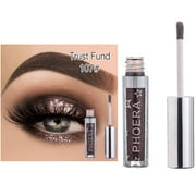 Blekii on Sale! Makeup 12 Color Magnificent Metals Glitter and Glow Liquid Eyeshadow 3Ml Brown