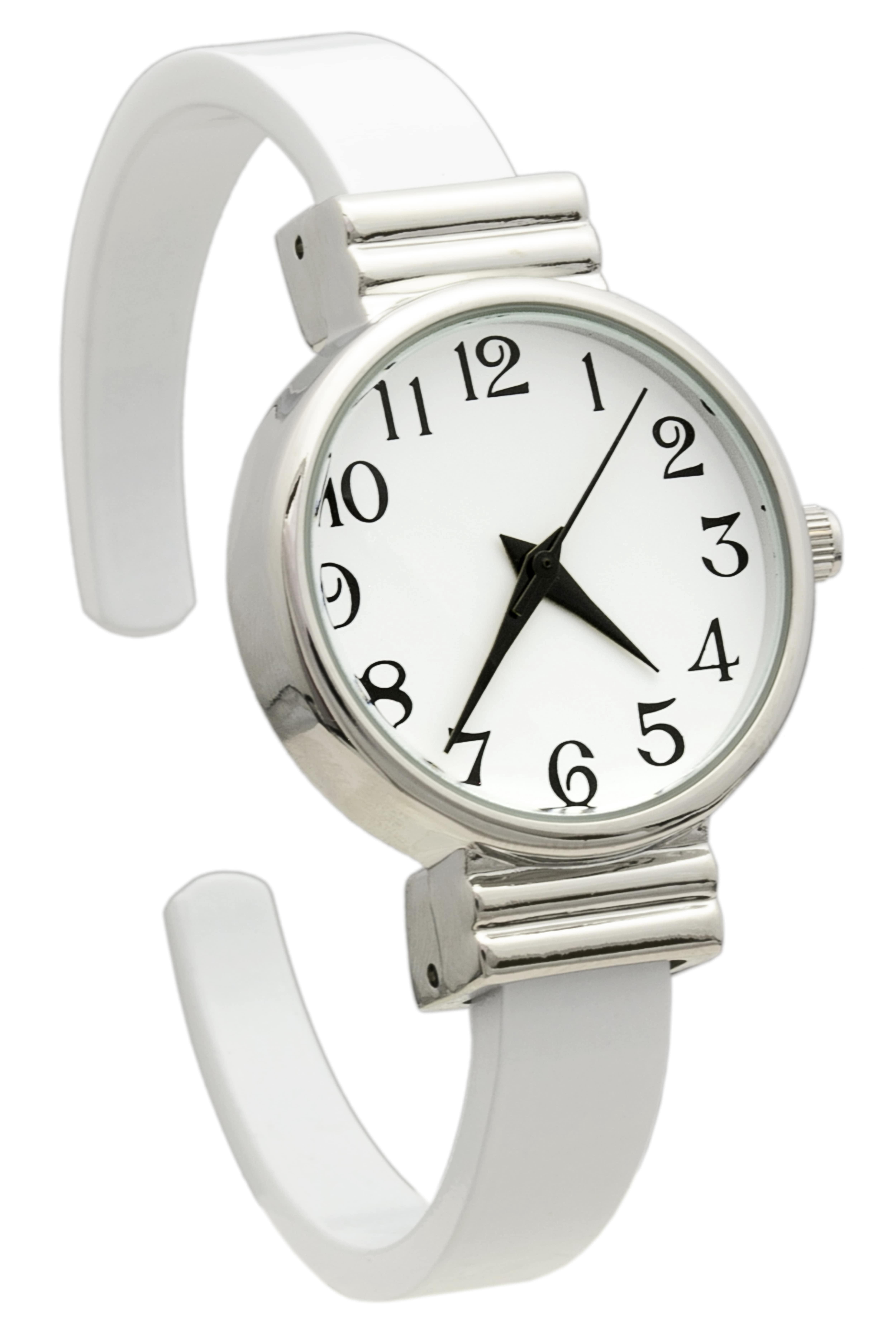 Acrylic Cuff Bangle Watch Alloy Case Analog Quartz Women\'s Bracelet Blekon Collection Analog Quartz Women main image 3