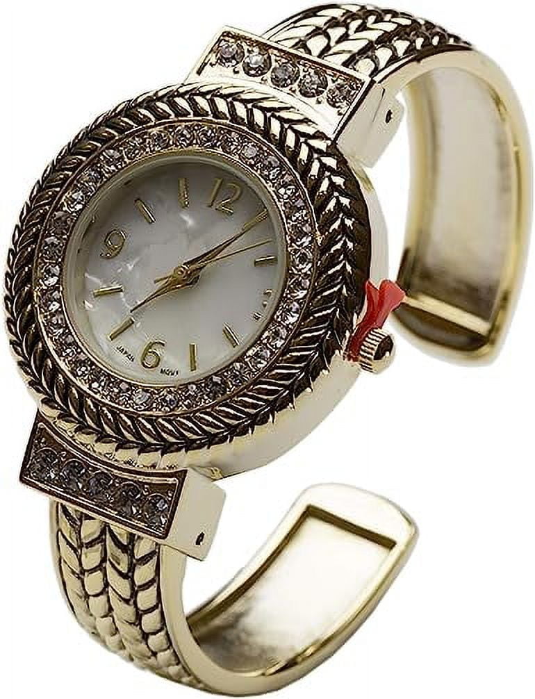 Mother-of-Pearl Dial Bangle Cuff Watch for Women Movado Bold Bangle 28mm Women main image 3