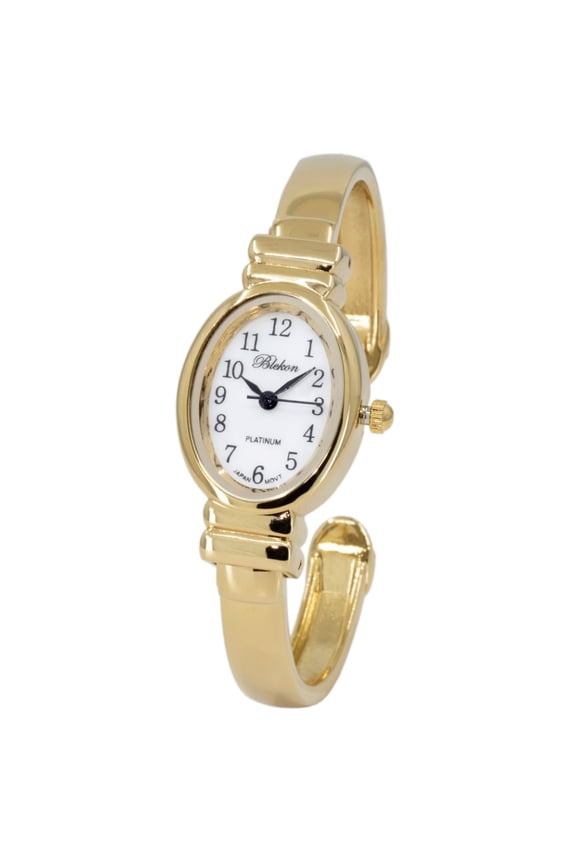 Collections 20mm Platinum Women's Cuff Watch 8200