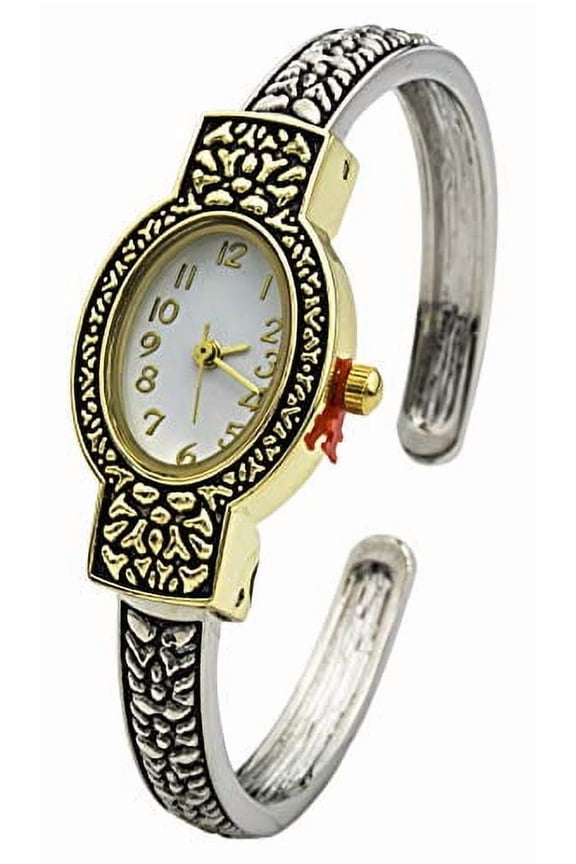 Collections Analog Quartz Women's 19mm Outdoor Case Western Style Cuff Bangle Watch