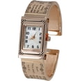 thumbnail image 1 of Blekon Collections Analog Quartz Women's 21mm Case Ten Commandments Cuff Bangle Watch, 1 of 5