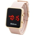 thumbnail image 1 of Blekon Collections Digital Quartz Womens LED Dial Silicone Strap Watch, 1 of 5