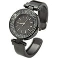 thumbnail image 1 of Blekon Collections Japanese 33mm Case Small Crystal Movable Rocks  Cuff Bangle Women Adult Watch, 1 of 5