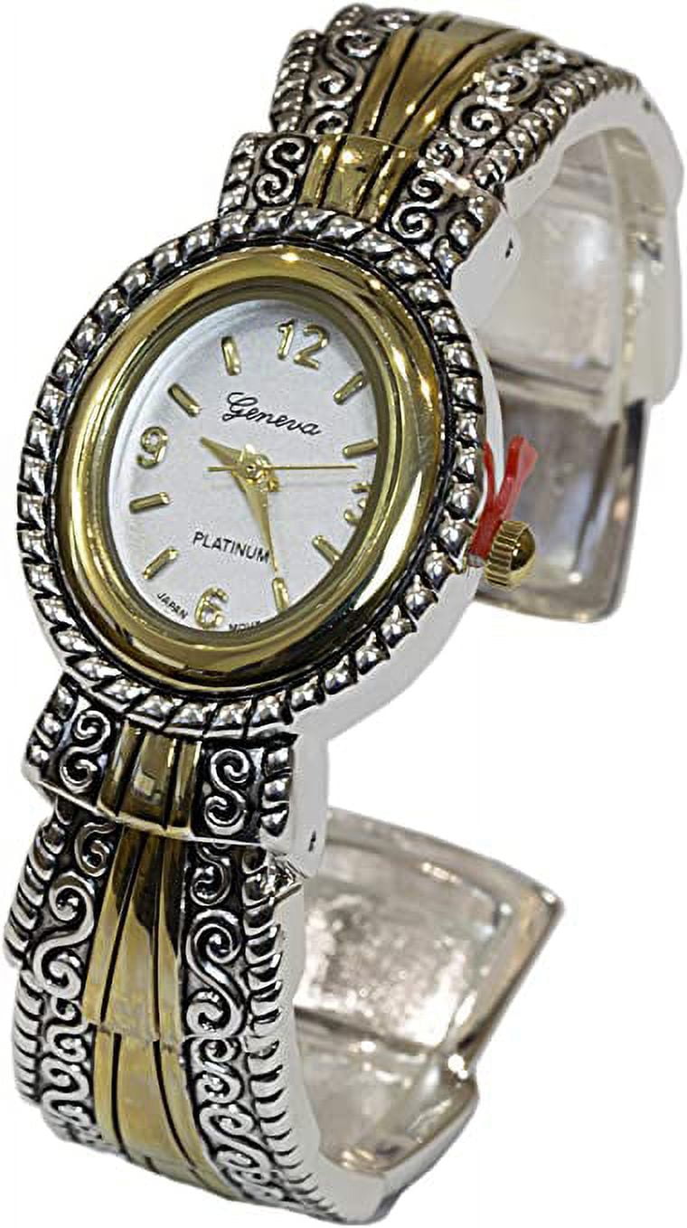 Blekon Collections Orologio Da Donna Con Lunetta A Strass - Quadrante 32 Mm, Bracciale Semirigido In Metallo - Movimento Quarzo